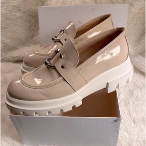 AGL Monique Italian loafers sz 10 in color Hidrangen